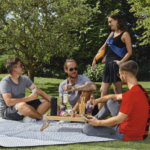 Hama Twin 3.0, reproduktor Bluetooth, dělitelný na 2 části, TWS, vodotěsný, IP67, 30 W, černý