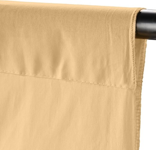 Walimex Fabric Background (100% cotton) 2.85x6m (Saffron Yellow)