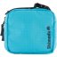 Shimoda Small Accessory Case | Holds Drives, Cards, Cords & More | size 15 × 15 × 8 cm | Translucent Shell to View Contents | River Blue