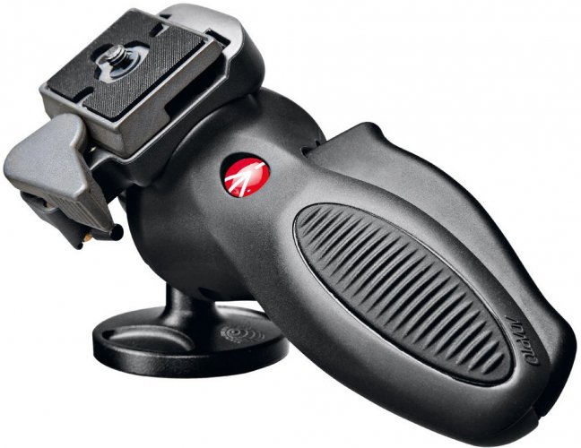 Manfrotto 324RC2, Light Duty Grip Ball Head, Compact and Portabl