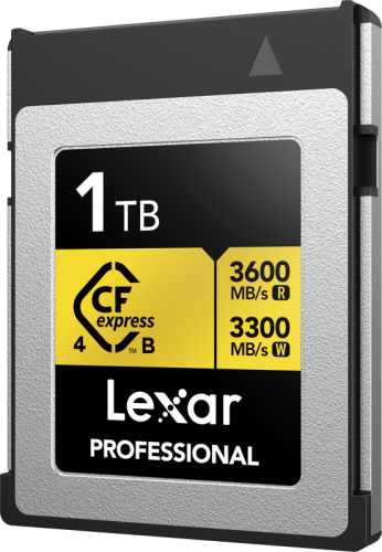 Lexar CFexpress 4.0 Pro Gold R3600/W3300 1TB