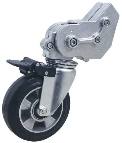 Kupo KC-160 160mm Kolečka se zámkem – sada 3 ks