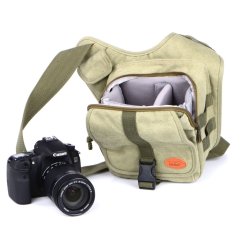 kalahari KIKAO K-51 Fototasche, canvas khaki