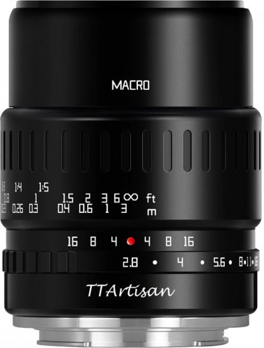 TTArtisan 40mm f/2,8 Macro (APS-C) pro Sony E