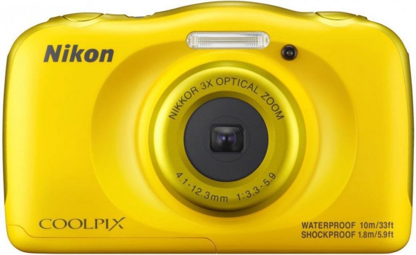 Nikon Coolpix W100 žlutý