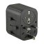 Adaptér Jupio Travel Adapter 2x USB-A 1x USB-C 15.5W univerzálny cestovný