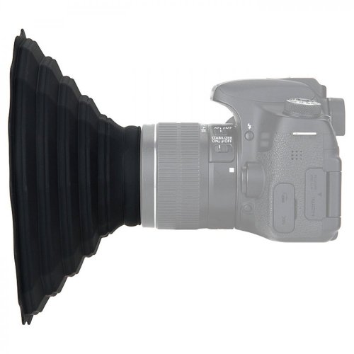 JJC LH-ARS Silicone Lens Hood for 53-72mm