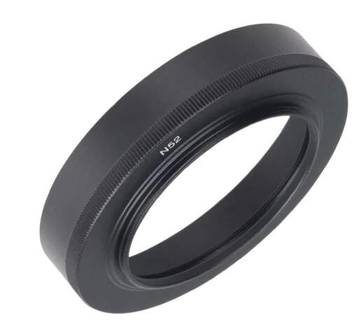 Sluneční clona HF-52 náhrada LH-N52, Z 28 mm f/2,8 / Z 28 mm f/2,8 SE / Z 40 mm f/2 (HF-52)