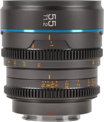 Sirui Cine Lens Nightwalker S35 55mm T1.2 E-Mount Metal Grey