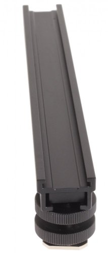 forDSLR 20cm Flash Bracket Cold/Hot Shoe Extension Rail Bar