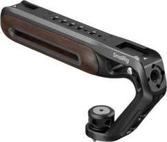 SmallRig 5252 Wooden Top Handle with 1/4''-20 and ARRI 3/8''-16 Locating Screw