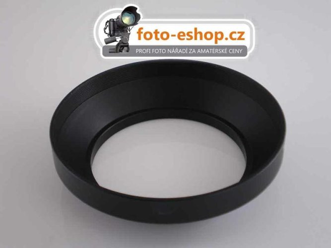 forDSLR širokoúhlá kovová sluneční clona 62mm s filtrovým závitom 86mm forDSLR širokoúhlá kovová sluneční clona 62mm s filtrovým závitom 86mm
