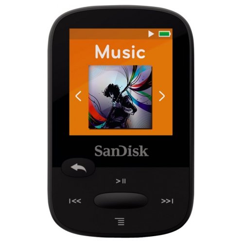 SanDisk MP3 Sansa Clip Sports 8GB čierna