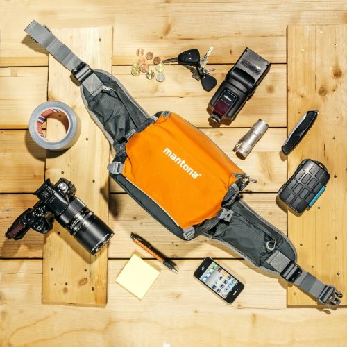 Mantona elementsPro Camera Bag 20 (Orange)