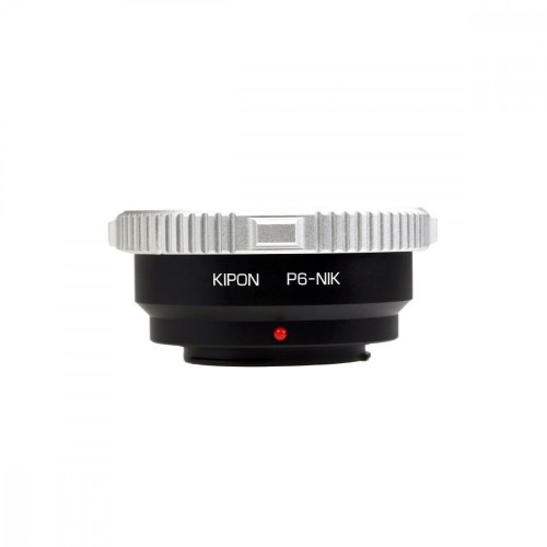 Kipon adaptér z Pentacon 6 objektívu na Nikon F telo