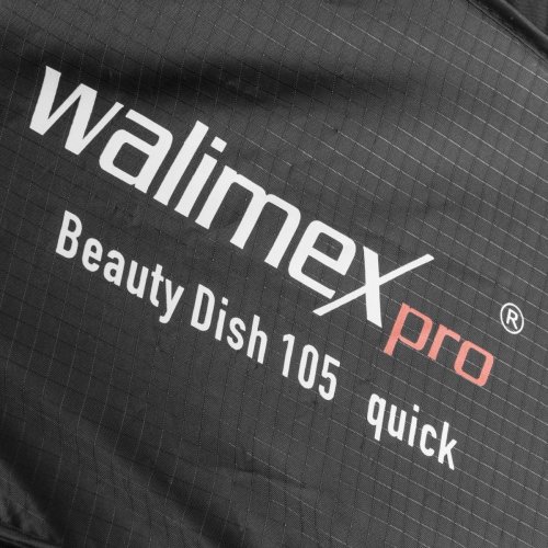 Walimex pro Beauty Dish Softbox 105cm quick (Studio Line Serie) für Profoto