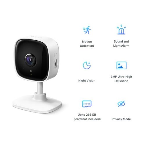 IP kamera TP-Link Tapo C110, 3MP, WiFi, osvětlená