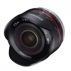 Samyang 7.5 mm f/3.5 UMC Fisheye Lens for MFT Black