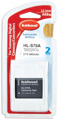 Hähnel HL-S07A, Samsung SLB-07A, 540mAh, 3.7V, 2.1Wh