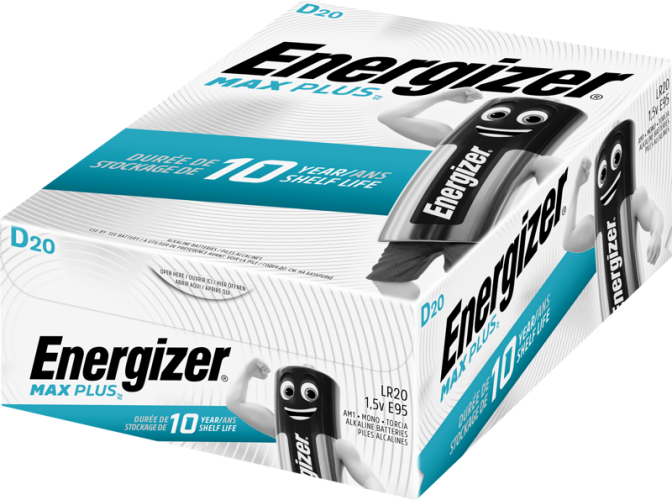 Energizer Max Plus D DP20