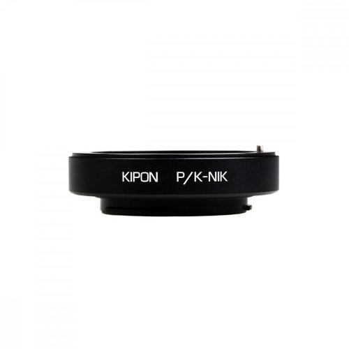 Kipon Adapter von Pentax K Objektive auf Nikon F Kamera