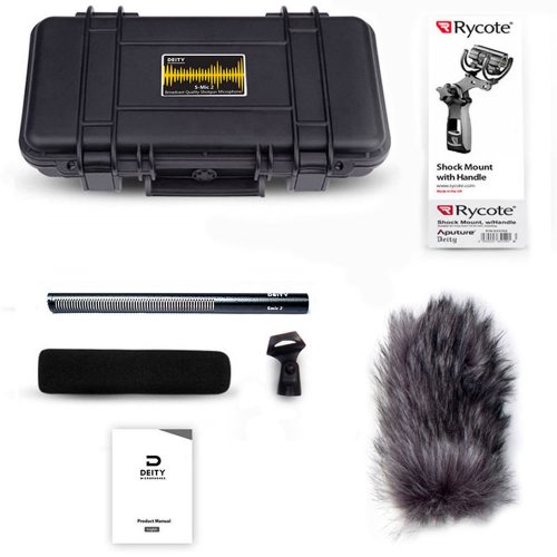 Aputure Deity S-Mic 2 Location Kit profesionální puškový kondenzátorový mikrofon (kardioida)