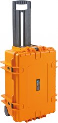 B&W Outdoor Koffer Typ 6700 mit Einteilung Orange