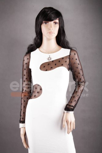 Figurína dámská, světlá barva kůže, výška 175cm