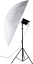 Nanlite U-180ST mělký deštník průhledný stříbrný 180cm