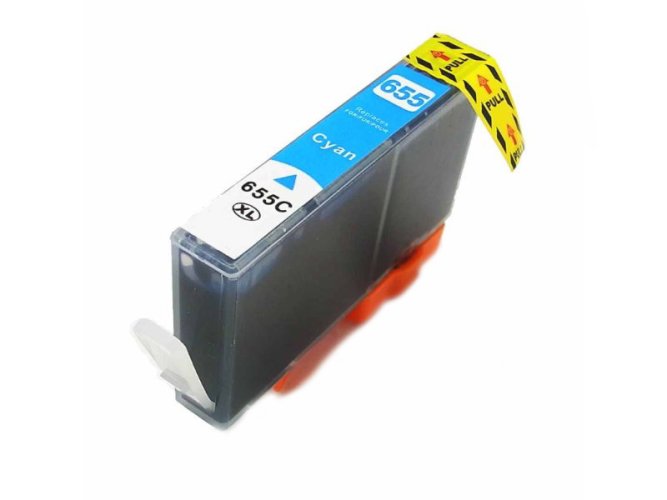 Inkoust CZ110AE (č. 655) kompatibilní s azurovou barvou pro HP (18 ml)