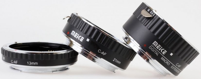 Meike 13/21/31mm medzikrúžky pre Canon EF