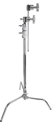 Kupo CS-20MK 20" C Stojan s Posuvnou Nožkou (Stříbrný)