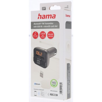 FM vysílač Hama s Bluetooth