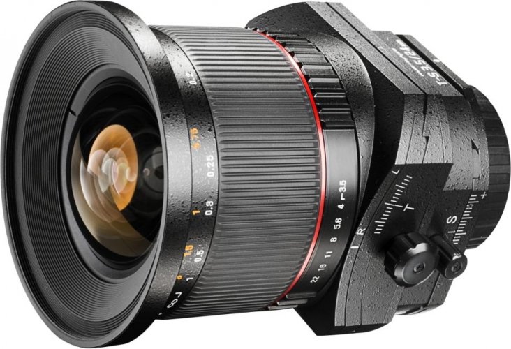Walimex pro 24mm f/3.5 T-S DSLR Lens for Canon EF