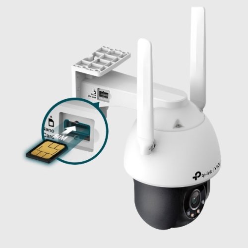 Kamera TP-Link VIGI C540-4G(4mm) 4MPx, 4G/LTE, venkovní, IP PTZ, osvětlení 30m