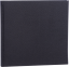 Focus Base Line Canvas Album 26x25 Black