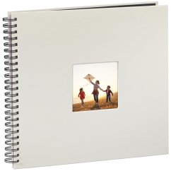 Hama album klasický spirálový FINE ART 36x32 cm, 50 stran, křídový