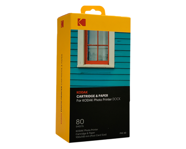 Kodak CARTRIDGE 4X6" 80-PACK