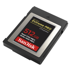 SanDisk Extreme PRO CF Express 512 GB, B típus