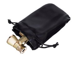 Monocular de teatru Levenhuk Broadway 325E cu mâner telescopic, auriu