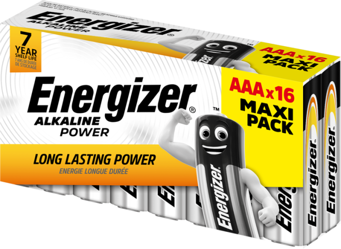 Energizer Power AAA 16 pack Tray