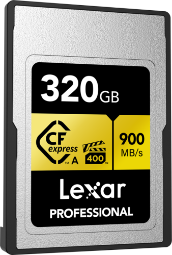 Lexar CFexpress Pro Gold R900/W800 - VPG400 (Type A) 320GB