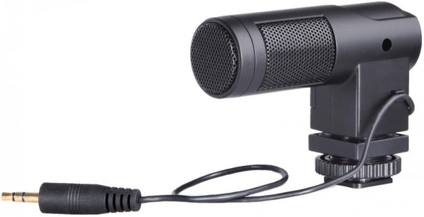 BOYA BY-V01 Mikrofon X/Y Stereo-Kondensatormikrofon verstellbar für Video-DSLRs