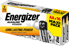 Energizer Power AA 16 pack Tray