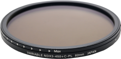 Kenko PRO1D+ INSTANT ACTION VARIABLE NDX3-450+C-PL 62mm