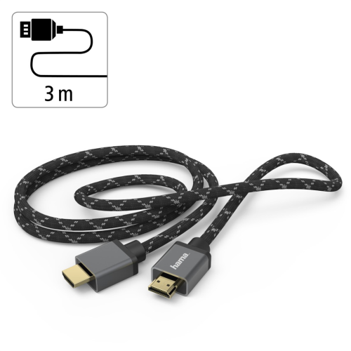 Hama HDMI kábel Ultra High Speed 8K 3,0 m, Prime Line