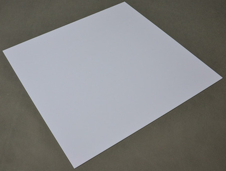 Akrylátová deska 50x50cm bílá
