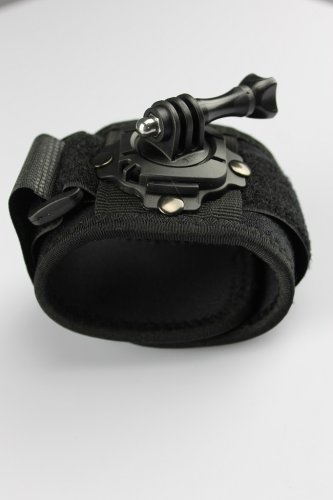 360° otočný držák s páskem na ruku pro GoPro Hero kamery (GP130)