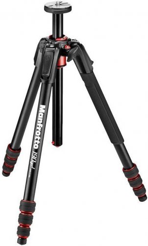 Manfrotto 190go! MS Aluminum 4-Section photo Tripod with twist l