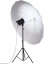 Nanlite U-180ST mělký deštník průhledný stříbrný 180cm